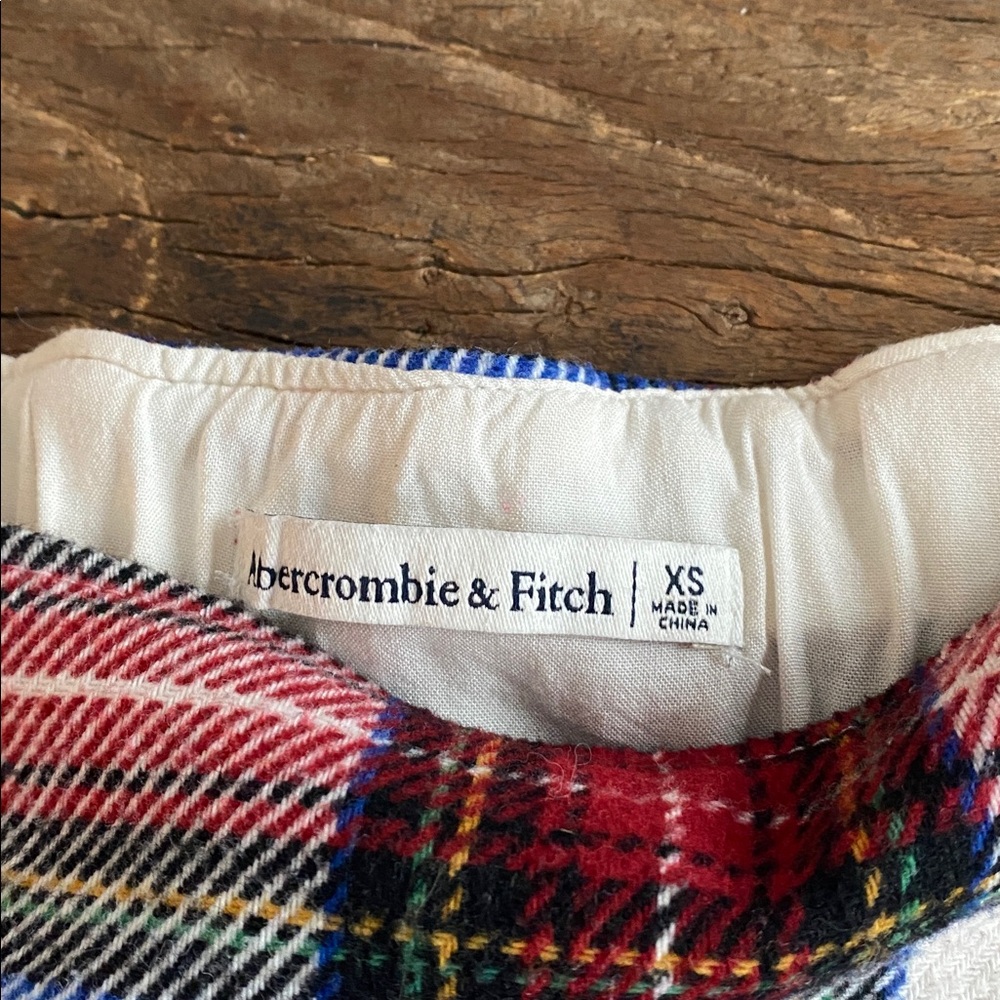 Abercrombie Plaid A-Line Skirt - Picture 3 of 3